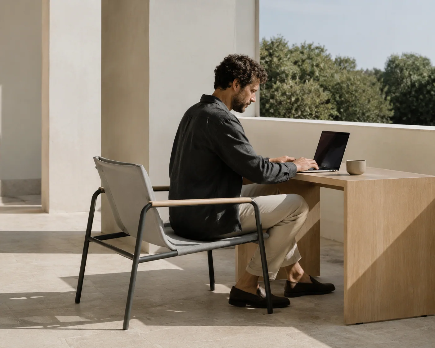Work with a horizon.